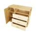 Comoda Milano sonoma cu fildes